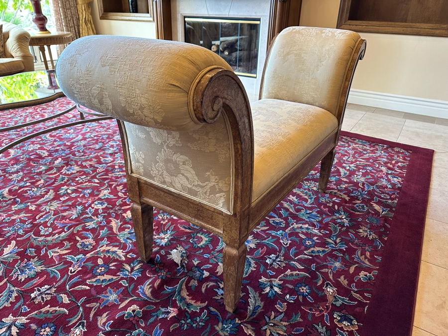 Upholstered Designer Bench 63W X 21.5D X 36H [Photo 2]