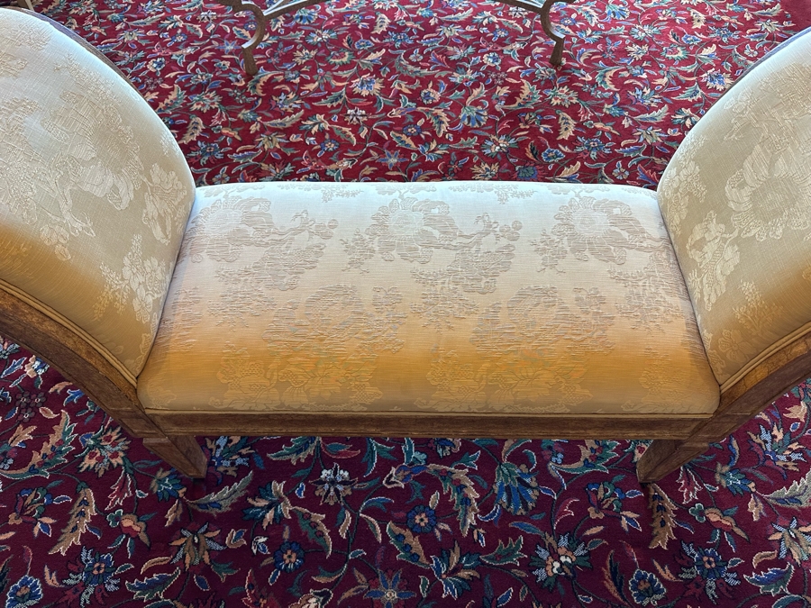 Upholstered Designer Bench 63W X 21.5D X 36H [Photo 3]