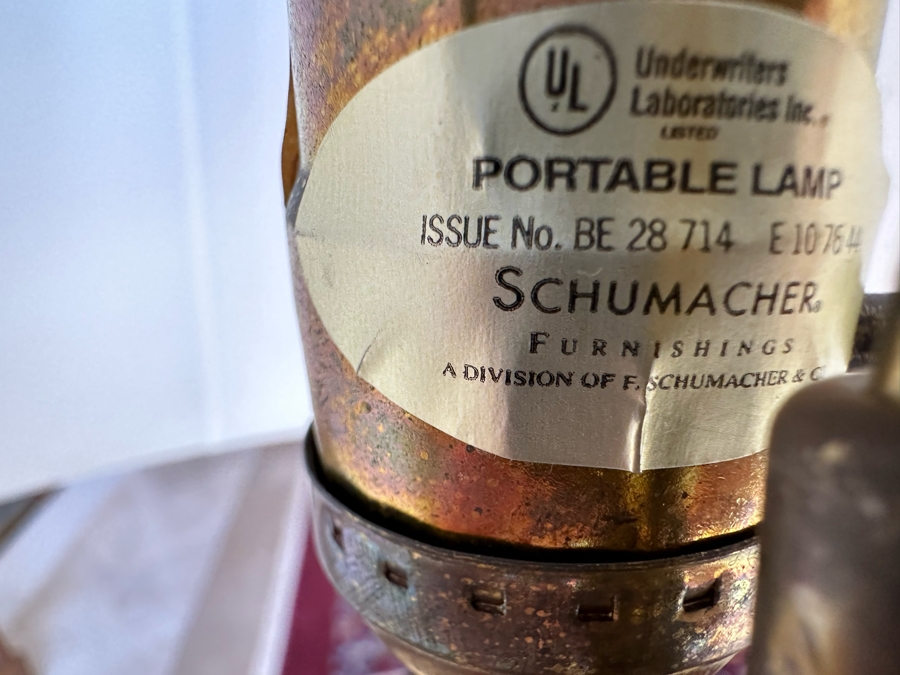 Pair Of Schumacher Table Lamps 32H [Photo 4]
