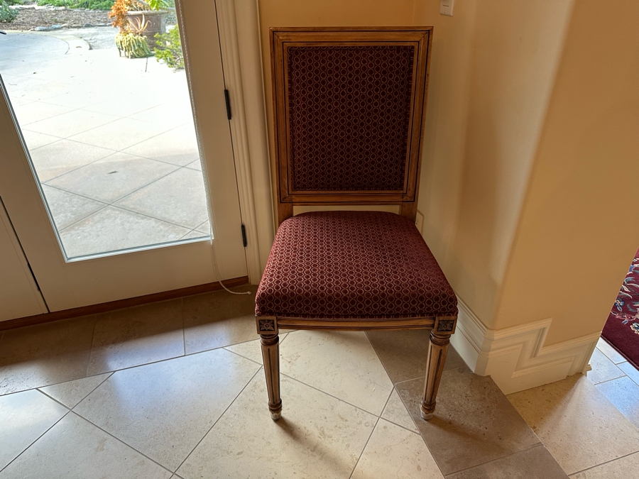 Grand Solid Wood Plank Top Dining Table 10'L X 49'W X 30.5'H With A Set Of Twelve Elegant Dining Chairs [Photo 20]