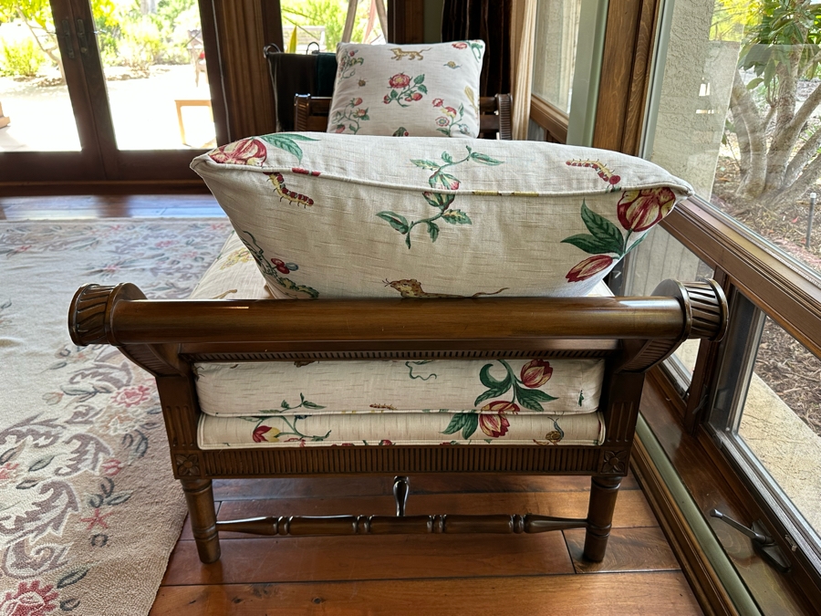 Wooden Designer Daybed Bench 7'W X 38'D X 30'H [Photo 6]