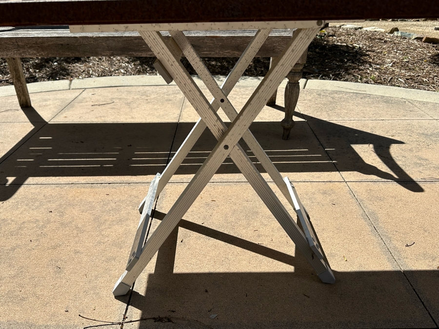 Stunning Artisan Mosaic Top Table 36W X 24D X 24.5H [Photo 4]