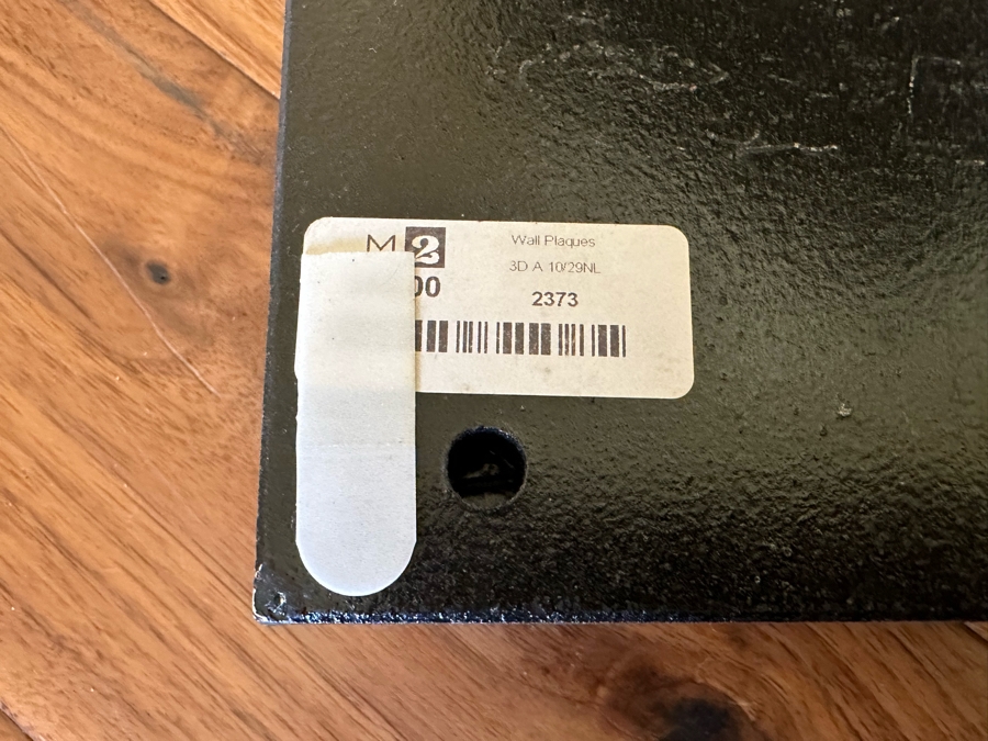 Pair Of Dimension Detail Design 3D Collectibles Artifacts Wall Plaque Artist Signed Each 9W X 12H X 1.5D [Photo 12]