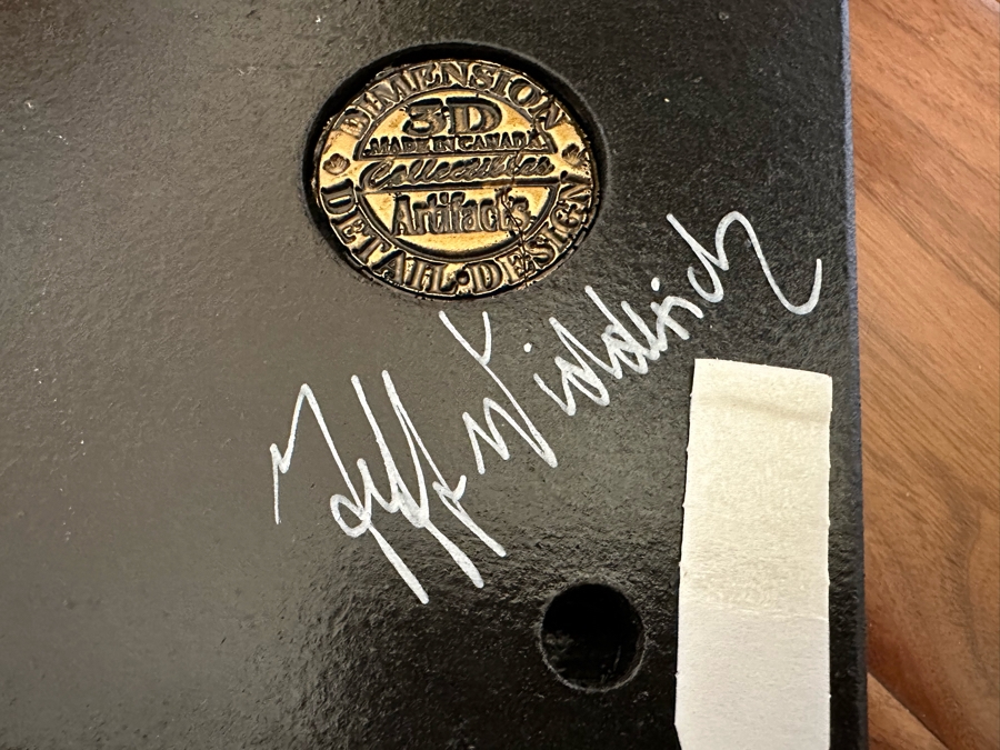 Pair Of Dimension Detail Design 3D Collectibles Artifacts Wall Plaque Artist Signed Each 9W X 12H X 1.5D [Photo 9]