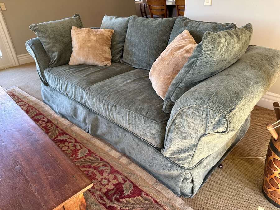 Upholstered Sofa With Slipcover (2) 8'W X 40D X 36H [Photo 3]