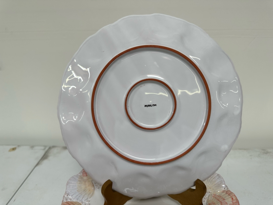 (12) Shell Motif Plates From Portugal 11R [Photo 6]