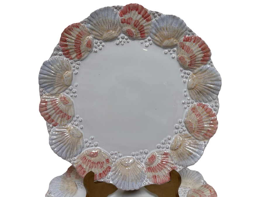 (12) Shell Motif Plates From Portugal 11R [Photo 2]