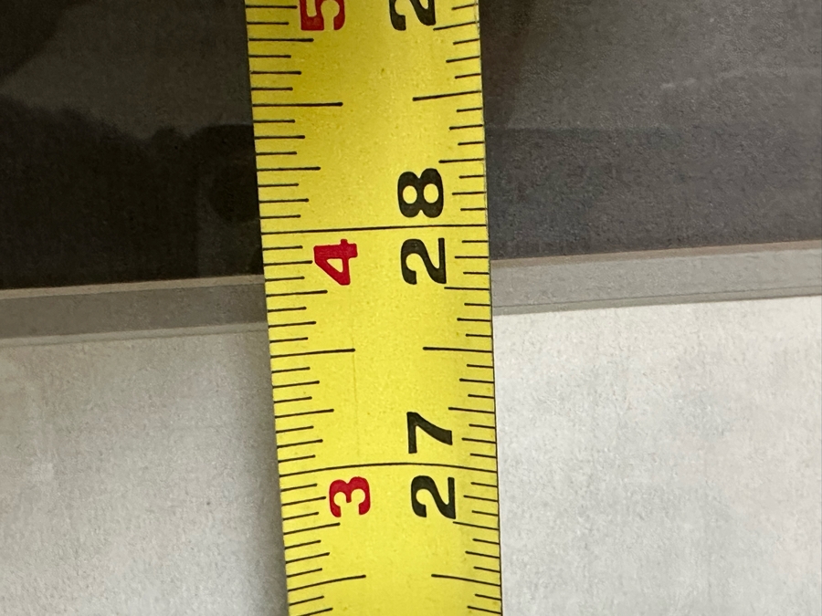 Original Pencil Drawing On Paper Of Cowboy Signed DB 20.5W X 28H Framed 26.5W X 33.5H [Photo 9]