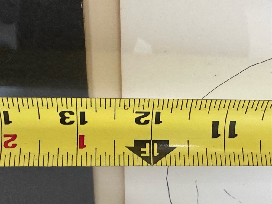 Henri Matisse 1942 Line Drawing Print Woman Reading A Letter 12.5W X 9.5H Framed 20W X 17H [Photo 9]