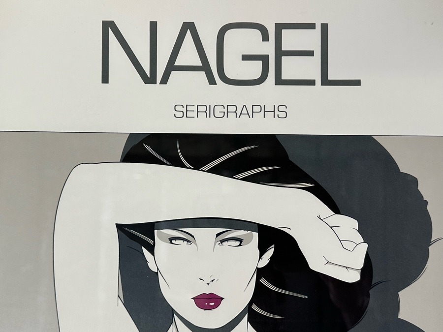 Hand Signed 1980 Patrick Nagel Art Exp New York Poster Published By   49686 1zn0 