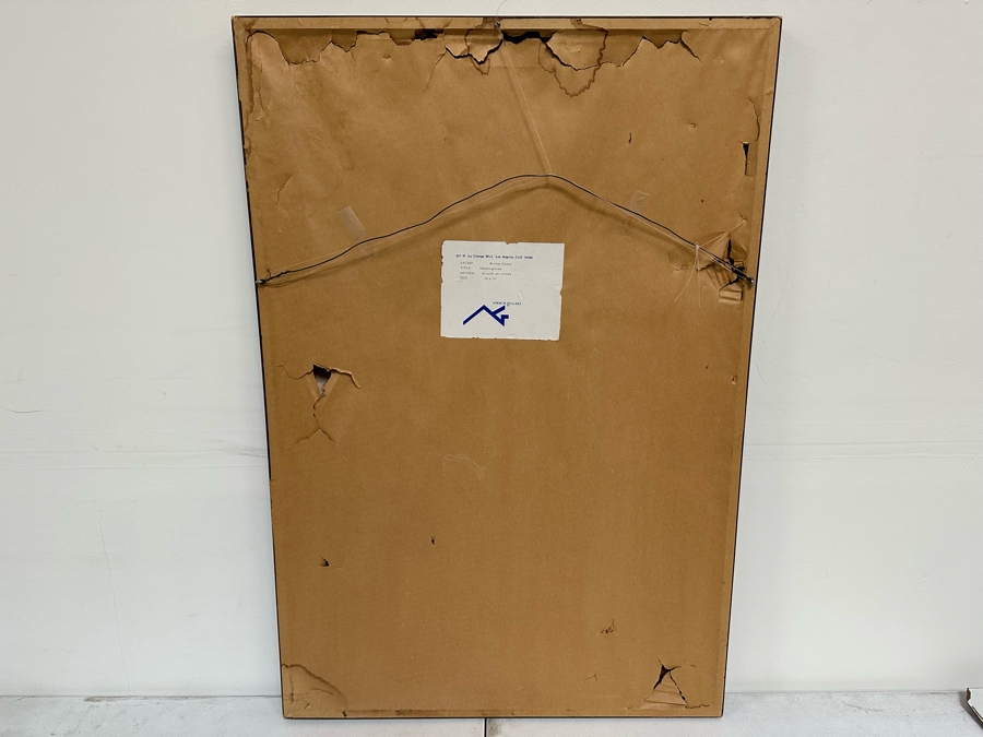 Bernie Casey (1939-2017) Original Acrylic Painting On Canvas Titled 'Mockingbirds' 36 X 24 (Former NFL Football Player / Revenge Of The Nerds Actor)  [Photo 9]