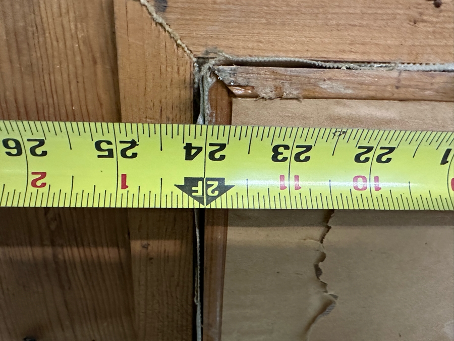 Original Abstract Mid-Century Impasto Painting On Canvas Of Cityscape River Scene 1970 Signature Illegible 24 X 18 Framed 32.5 X 26.5 [Photo 17]