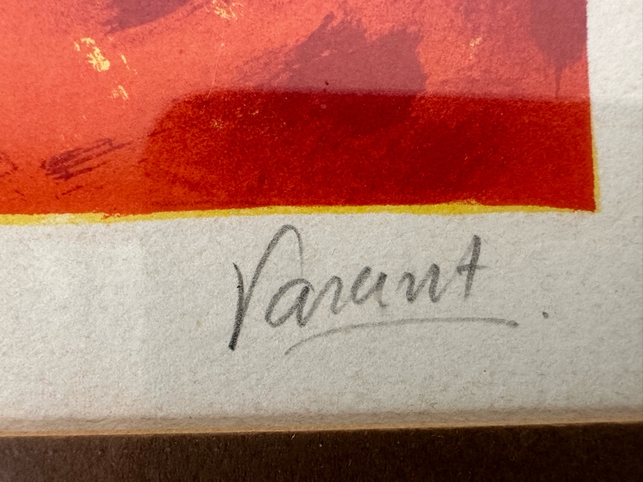 Hand Signed Lithograph By Varant Titled 'Horse Run' 22 X 16 Framed 27 X 22 [Photo 5]