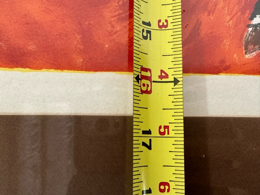 Hand Signed Lithograph By Varant Titled 'Horse Run' 22 X 16 Framed 27 X 22 [Photo 11]