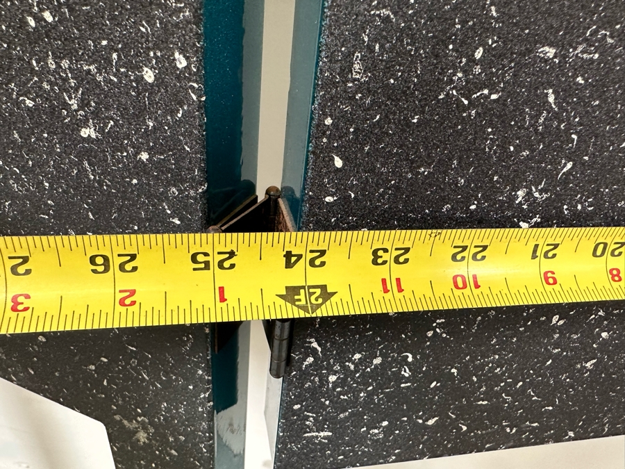 Original 1986 Unique Eighties Era Hand-Painted Room Divider Screen Signed And Titled 'Cosmic Particles' Will(ie) Sally? Each Panel Is 24W X 80H [Photo 9]