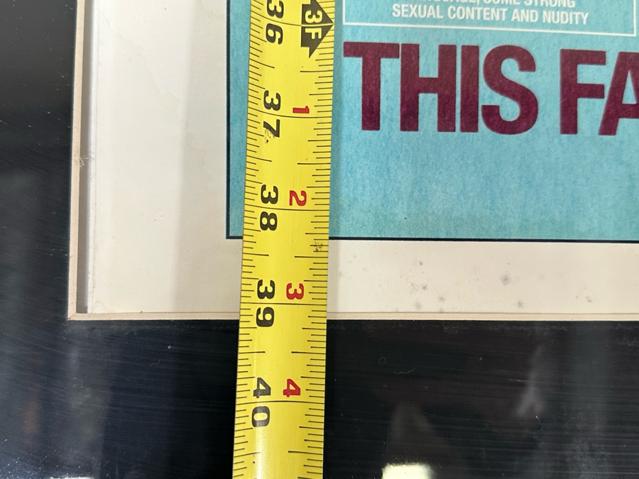 Original 2004 Sideways Movie Poster Framed 26 X 39 Framed 33.5 X 46.5 [Photo 9]