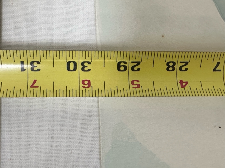 Robert White Original Watercolor Painting On Paper 1987 Titled 'Waterfall And Creek' DeVorzon Gallery 30 X 22 Framed 38 X 31 [Photo 11]