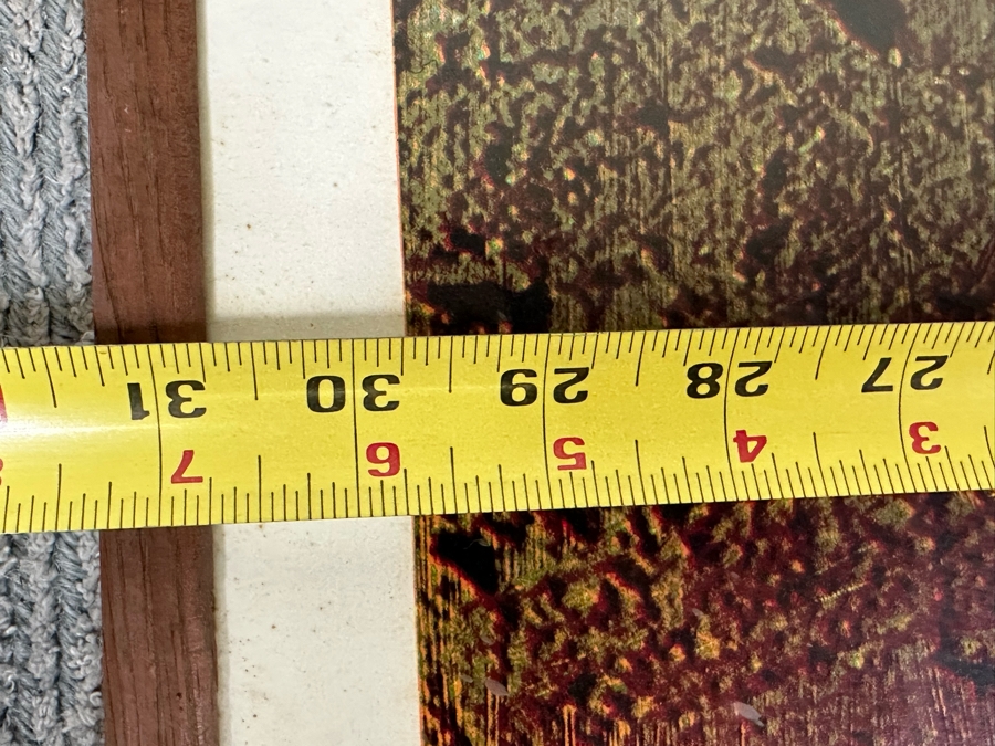 Sir Sidney Robert Nolan (1917-1992, Australian) Hand Signed Limited Edition Surrealism Print Titled 'Landscape - Miner With Dog' Signed 1 Of 70 30W X 30H Framed 33.5W X 33.5H [Photo 10]