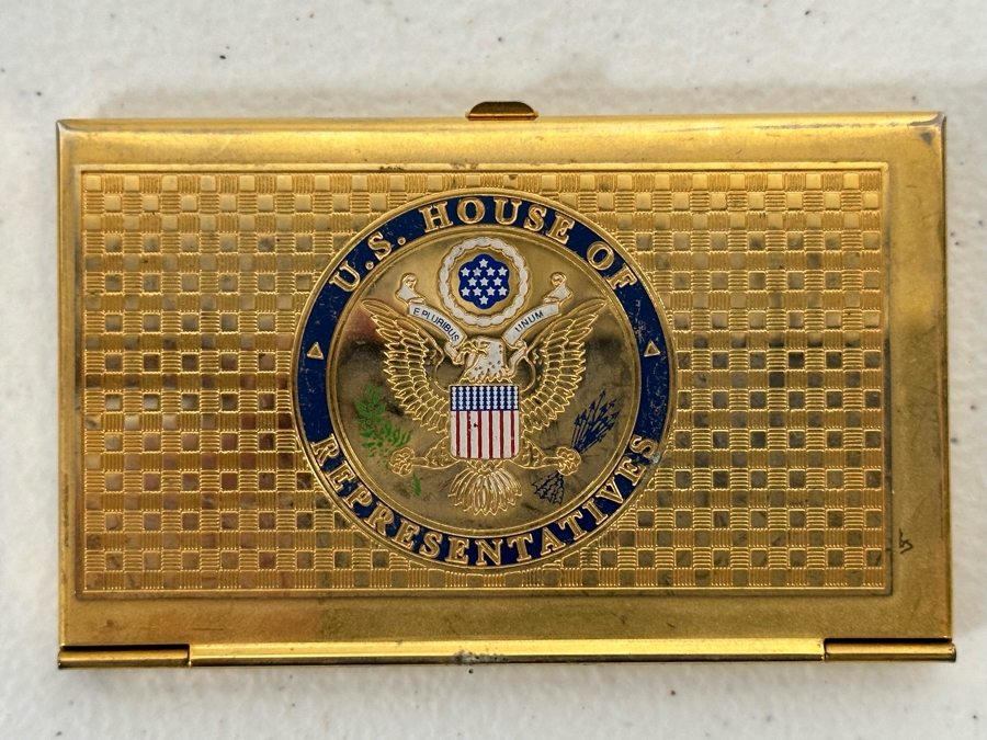 U.S. House Of Representatives Metal Business Card Holder [Photo 2]