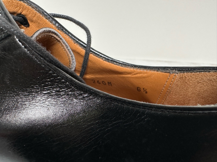 Genuine Crocodile Peter Huber Black Dress Shoes Size 8.5M [Photo 9]