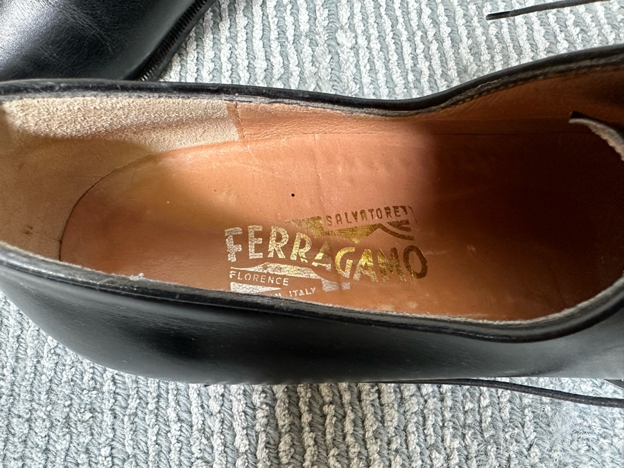 Nine Pairs Of Men's Designer Dress Shoes And Boots Brands Include Salvatore Ferragamo, Tricker's Of Jermyn Street London, Bruno Magli And Allen Edmonds [Photo 17]