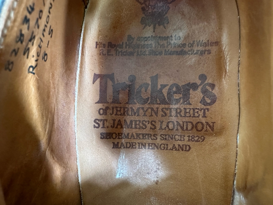 Nine Pairs Of Men's Designer Dress Shoes And Boots Brands Include Salvatore Ferragamo, Tricker's Of Jermyn Street London, Bruno Magli And Allen Edmonds [Photo 12]