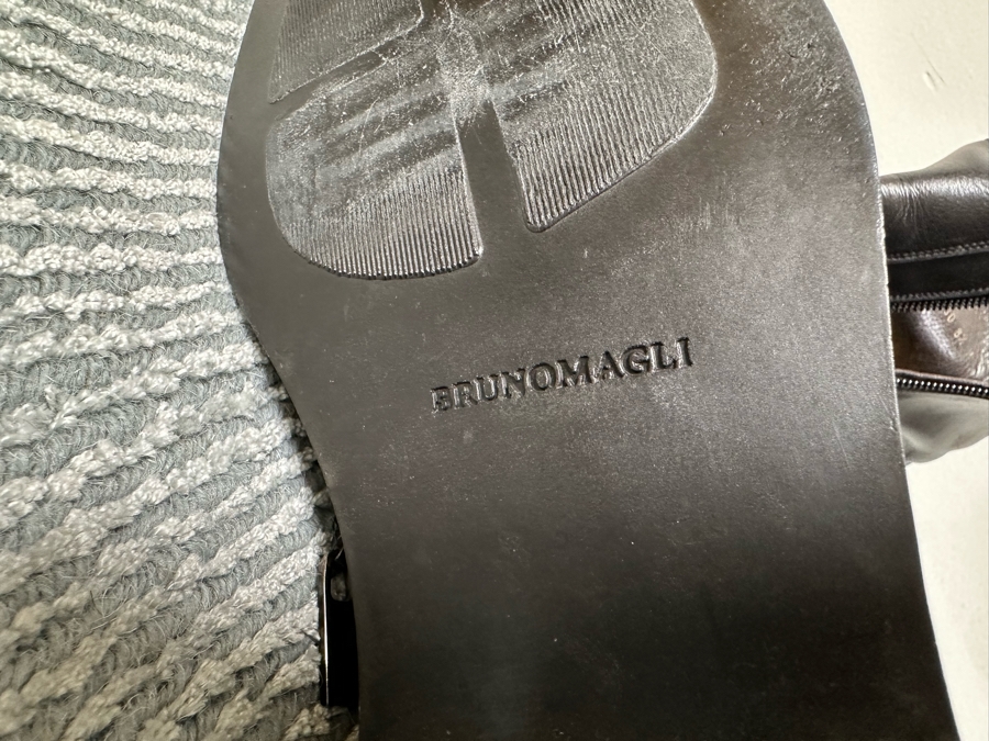 Nine Pairs Of Men's Designer Dress Shoes And Boots Brands Include Salvatore Ferragamo, Tricker's Of Jermyn Street London, Bruno Magli And Allen Edmonds [Photo 21]