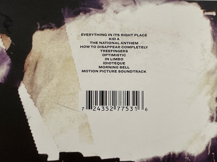 Radiohead Kid A Gatefold 2-Record Vinyl Records [Photo 4]