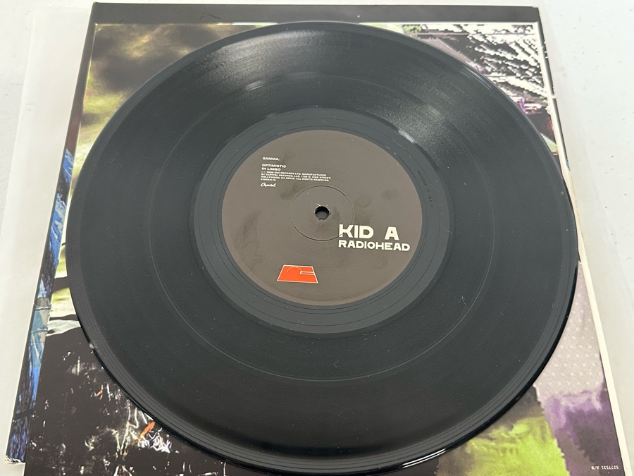 Radiohead Kid A Gatefold 2-Record Vinyl Records [Photo 5]