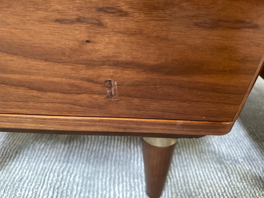 Pair Of Kardiel Mid-Century Modern Style Dream 17' Bedside Tables Nightstands 17.5W X 16D X 21.5H Retails $1,660 [Photo 9]