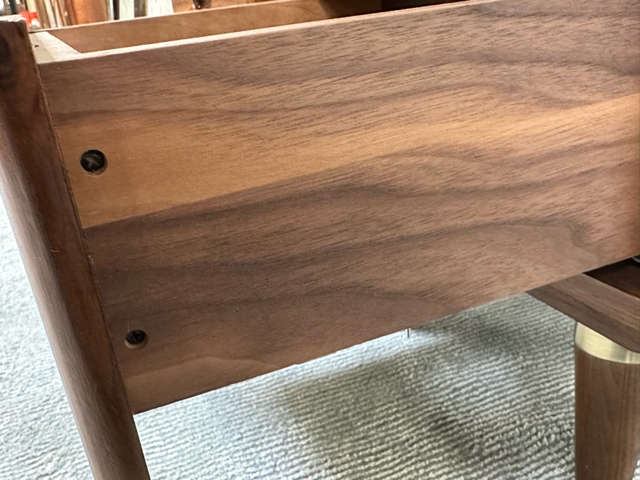 Pair Of Kardiel Mid-Century Modern Style Dream 17' Bedside Tables Nightstands 17.5W X 16D X 21.5H Retails $1,660 [Photo 5]