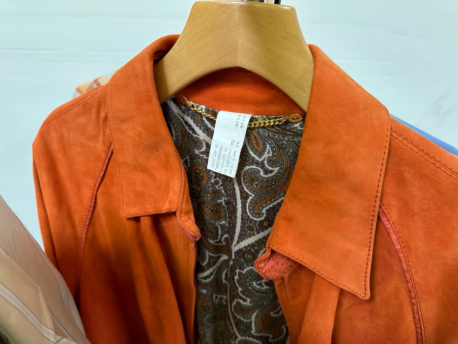 Men's Designer Clothes Lot Including Jackets, Shirts, Hawaiian Shirts And Dress Pants With Brands From Bruno Magli, Hugo Boss, Ralph Lauren - See Photos (Does Not Include Chrome Rack) [Photo 31]