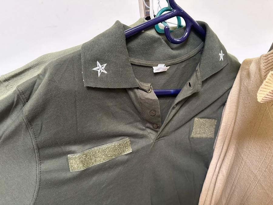 Men's Clothes Lot Including Jackets, Vests, Pants - See Photos (Does Not Include Chrome Rack) [Photo 8]