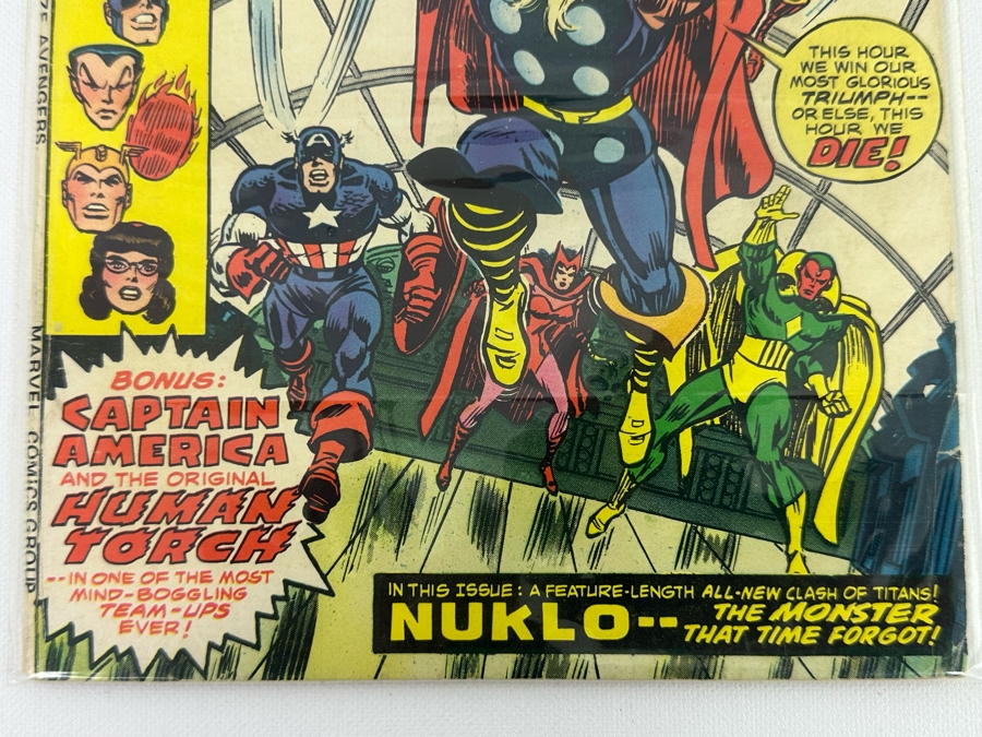 Marvel Comics Group Giant Size Avengers #1 Comic Book [Photo 5]