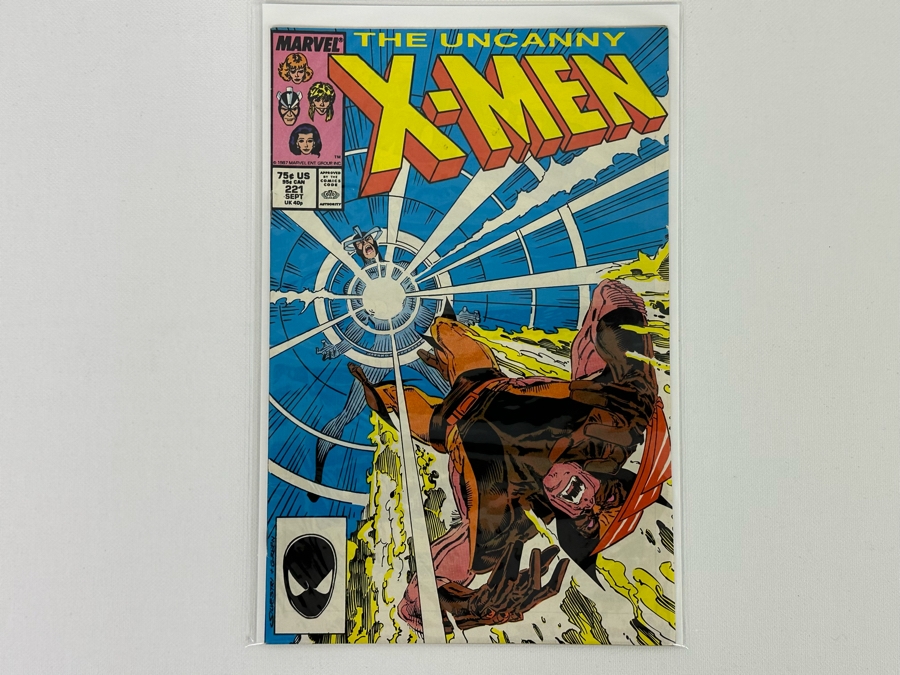 Marvel Comics The Uncanny X-Men #221 Comic Book