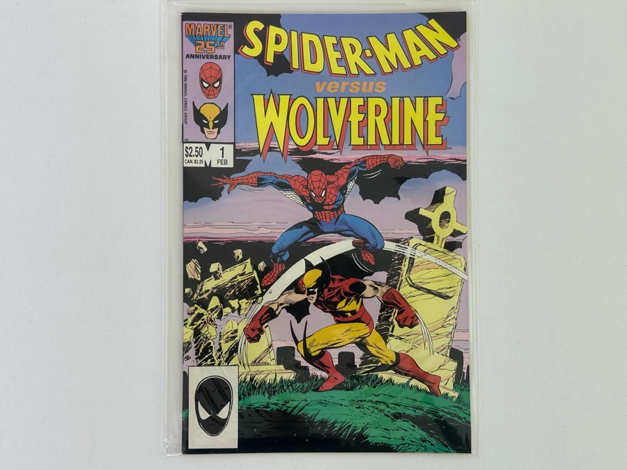 Marvel Comics Spider-Man Versus Wolverine #1 Comic Book