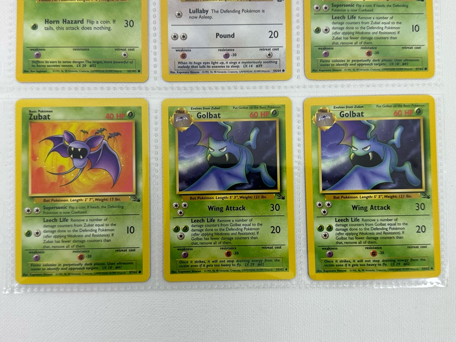 1999 'Unlimited' Third Print Run Pokemon Cards - 18 Cards Stored In Protective Sleeves [Photo 7]