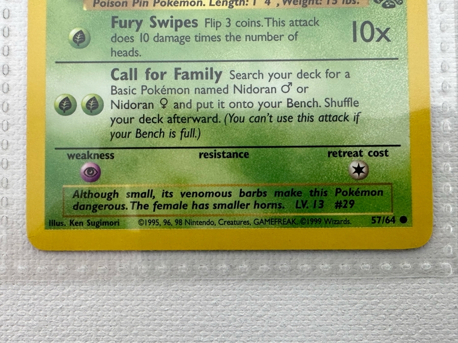 1999 'Unlimited' Third Print Run Pokemon Cards - 18 Cards Stored In Protective Sleeves [Photo 8]