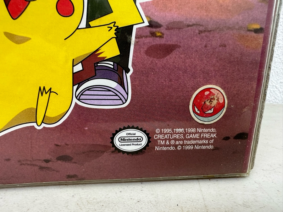 Pair Of Vintage Pokemon Trading Card 3-Ring Binders For Pokemon Cards