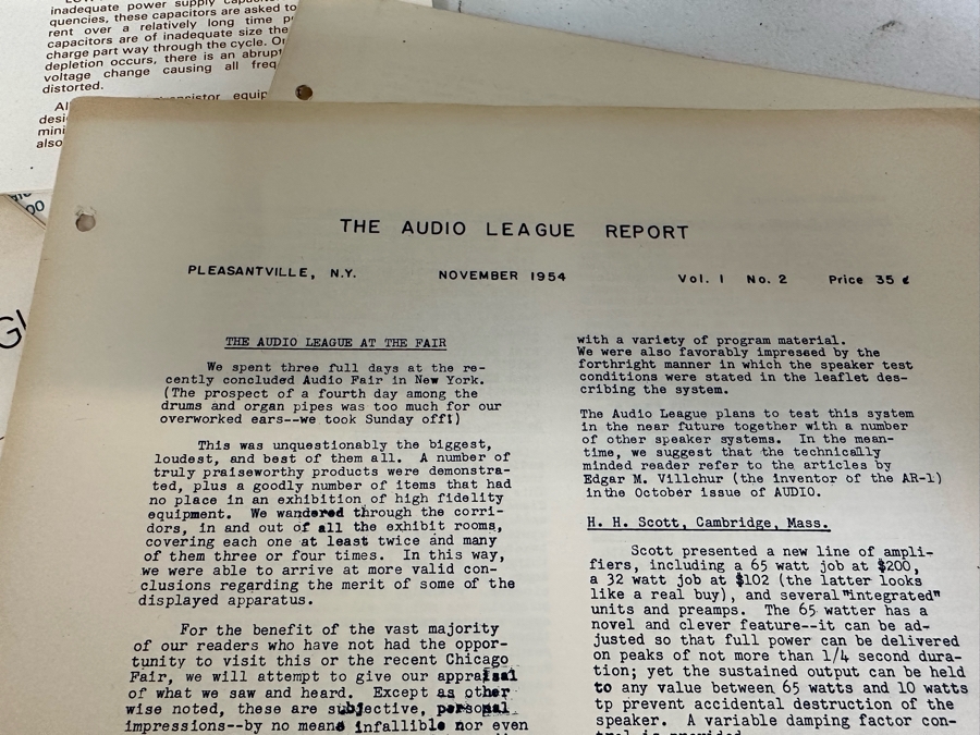 Vintage McIntosh 225 Vacuum Tube Hi-Fi Power Amplifier With McIntosh C11 Stereo Preamplifier And Original Manuals And Parts - See Photos Estimate $10,000-$12,000 [Photo 33]