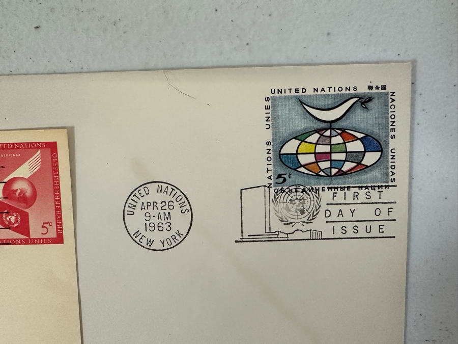(16) Vintage United Nations Stamps First Day Covers Issues [Photo 5]