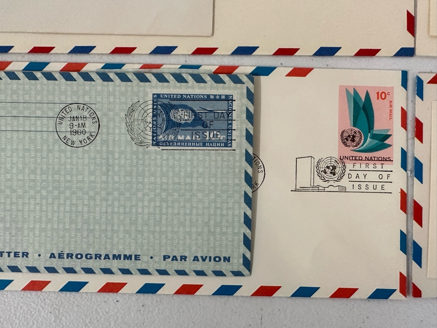 (16) Vintage United Nations Stamps First Day Covers Issues [Photo 11]