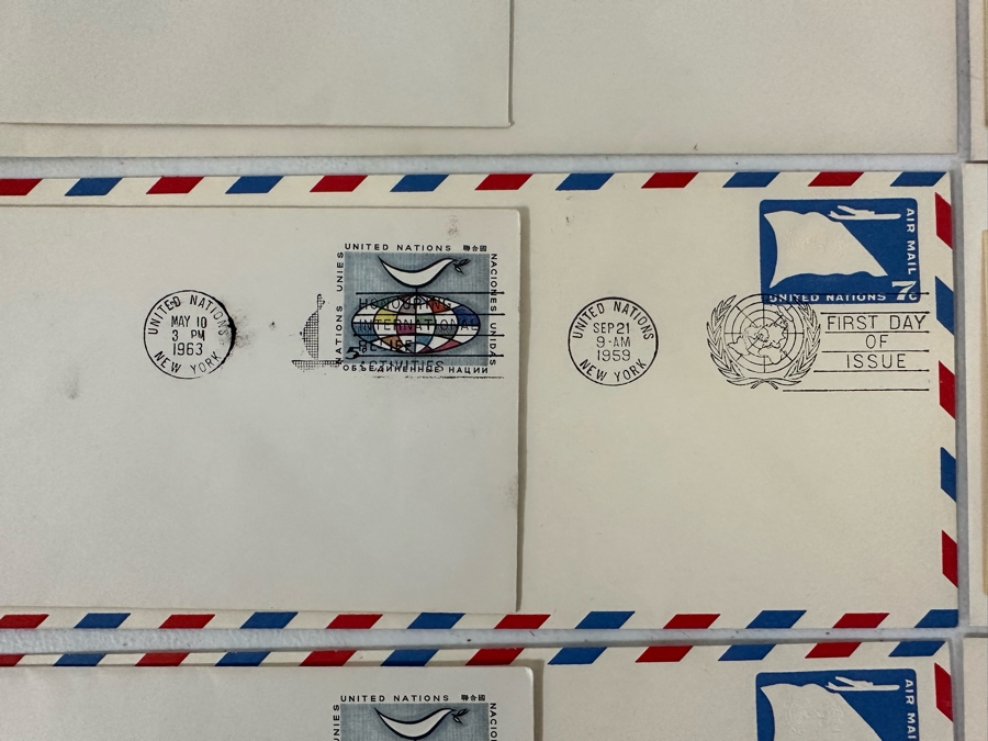 (16) Vintage United Nations Stamps First Day Covers Issues [Photo 7]