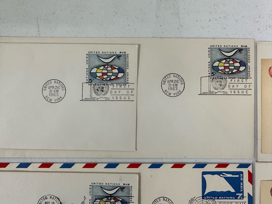 (16) Vintage United Nations Stamps First Day Covers Issues [Photo 6]