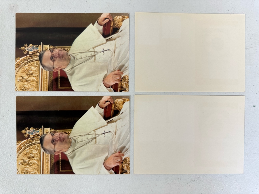 (4) Catholic Pope Stamps First Day Covers Issues Vatican Pope Giovanni Paolo I And Pope John Paul II [Photo 7]