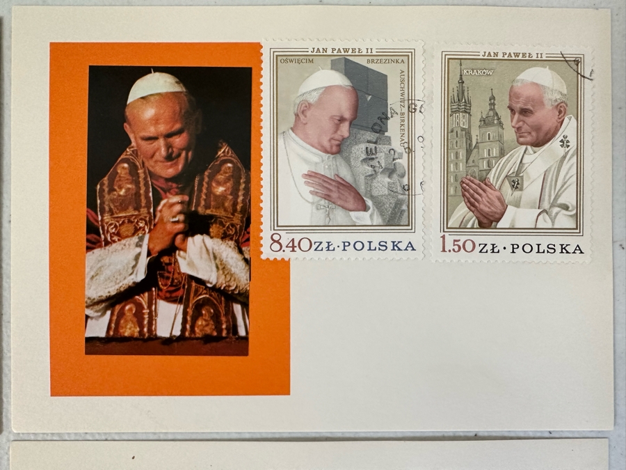 (4) Catholic Pope Stamps First Day Covers Issues Vatican Pope Giovanni Paolo I And Pope John Paul II [Photo 3]