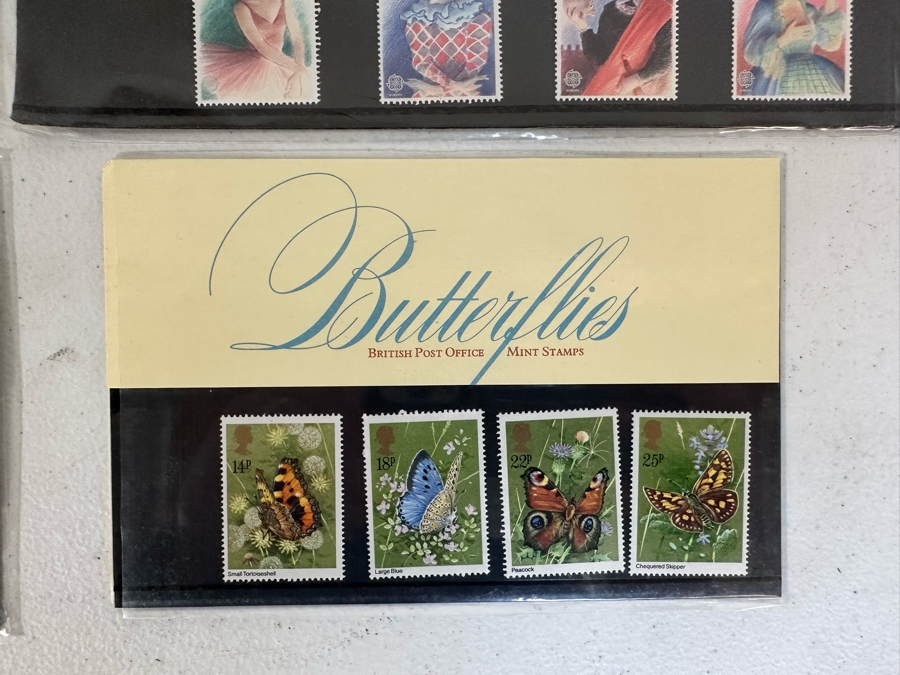 Set Of Four British Royal Mail Mint Stamps Sets [Photo 5]
