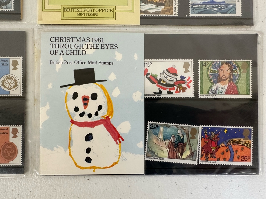 Set Of Four British Royal Mail Mint Stamps Sets [Photo 6]