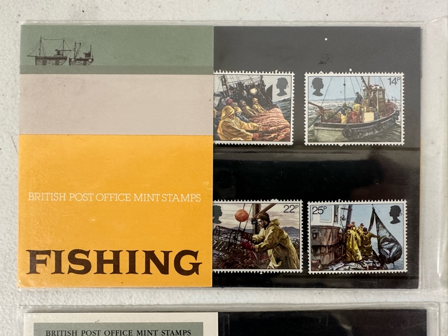 Set Of Four British Royal Mail Mint Stamps Sets [Photo 2]