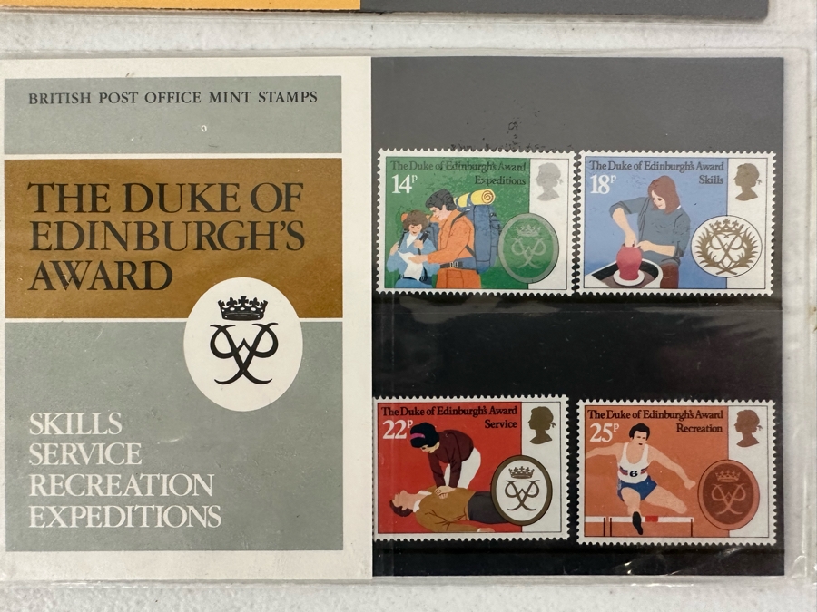 Set Of Four British Royal Mail Mint Stamps Sets [Photo 3]